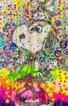 Tom Everhart Prints Tom Everhart Prints Up Town Art Lady Bubble Bath (JE)